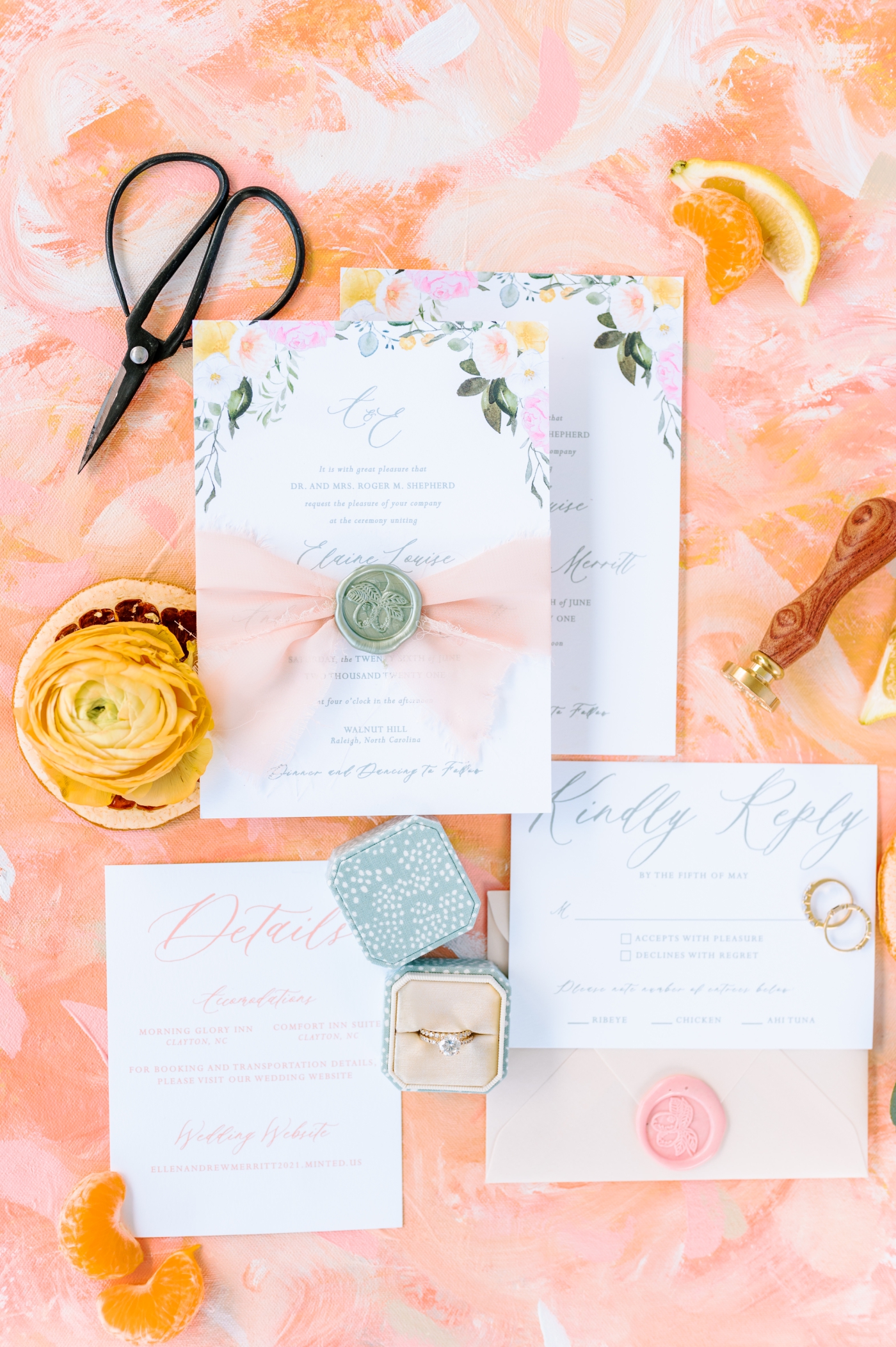 8 Ways to Dress Up Your Envelopes • MJ Creative Co.  Trendy wedding  invitations, Handmade wedding invitations, Blue wedding invitations