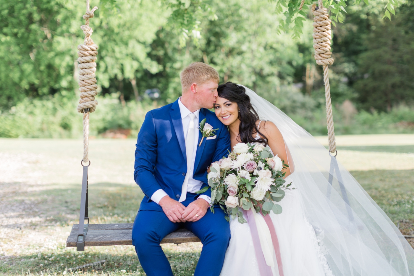 bride and groom portraits at Walnut Hill 