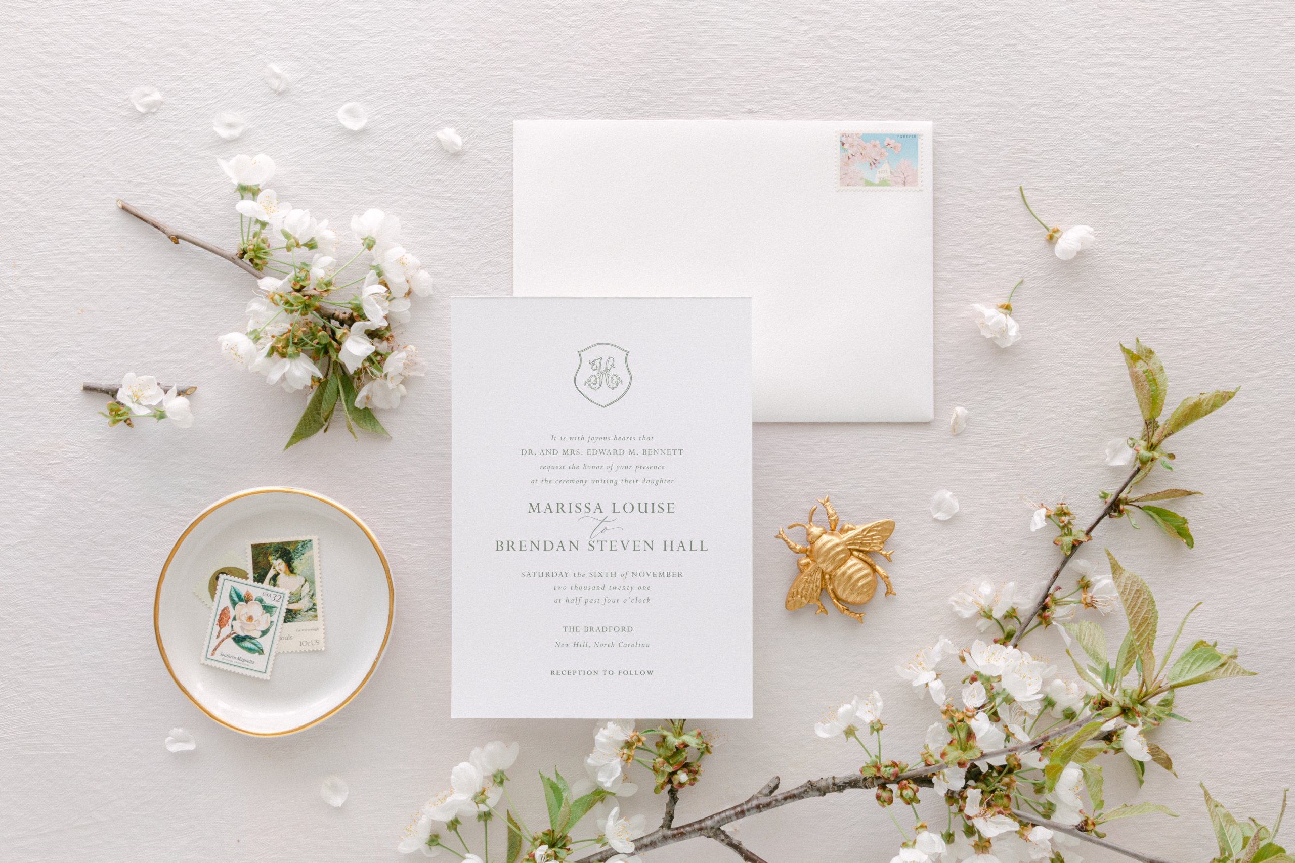 Lined Envelope for Wedding Invitations, Envelope Liner, Pink Blush  Watercolor Floral Lined Envelope, Return and Guest Addressing Available 