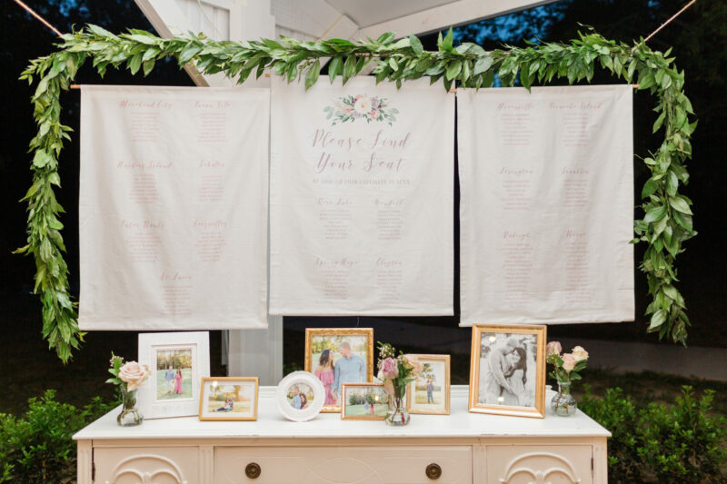 Wedding Escort Cards vs Seating Chart Ashley Triggiano