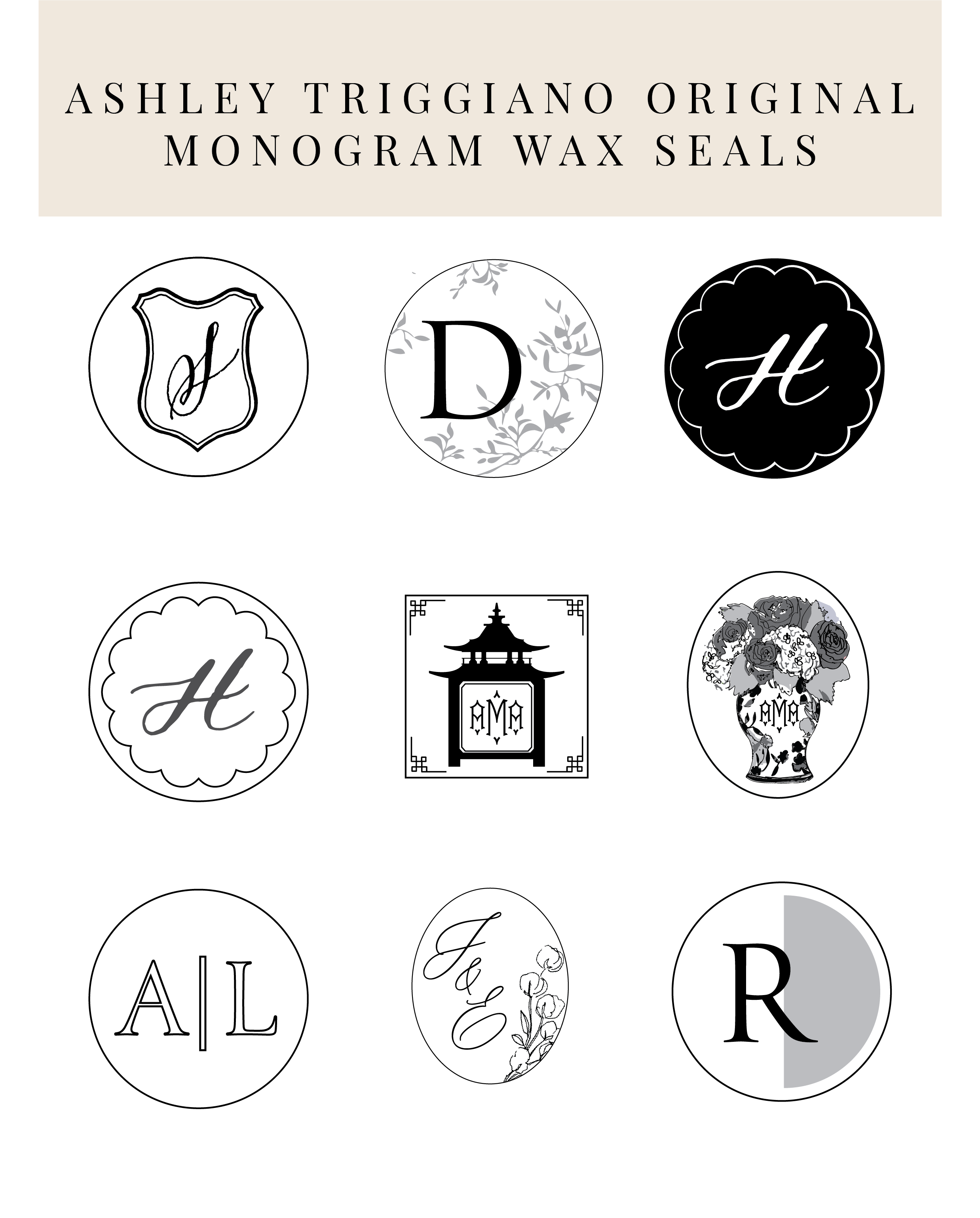 Custom Wax Seals, Personalized Wax Seals Stickers, Monogram Wax Seal  Stickers, Self-adhesive Wax Seal Stickers, Wedding Initials Wax Seals 