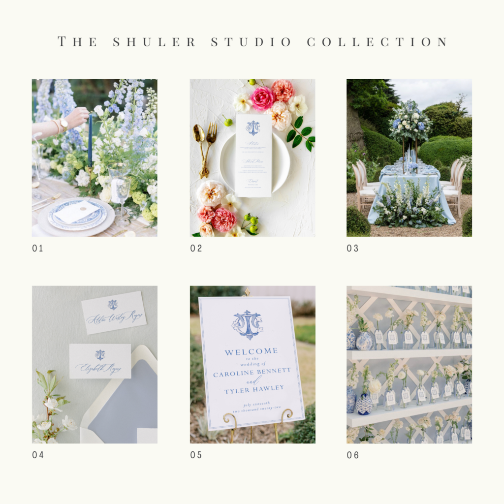 stationery from the semi-custom wedding invitation collections