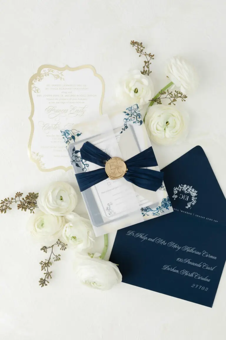 wedding invitation suite for blog on how to avoid wedding invitation mistakes