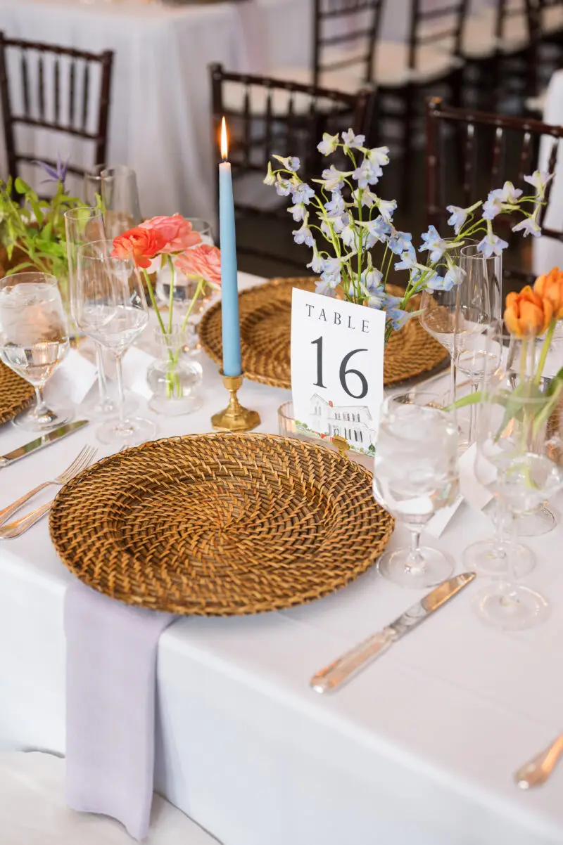 The Classic Venue Illustration Table Numbers - Image 2