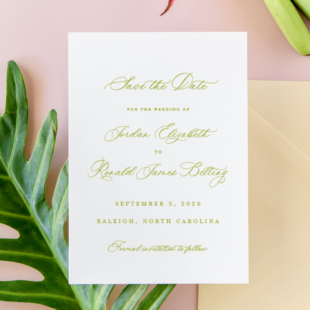 The Chinoiserie Charm Collection Save the Date