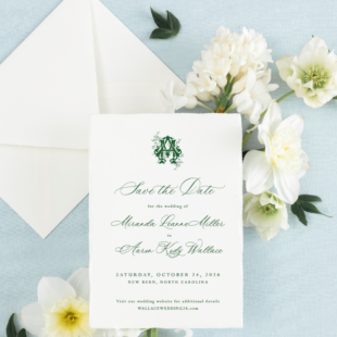 The Botanical Flourish Collection Save the Date